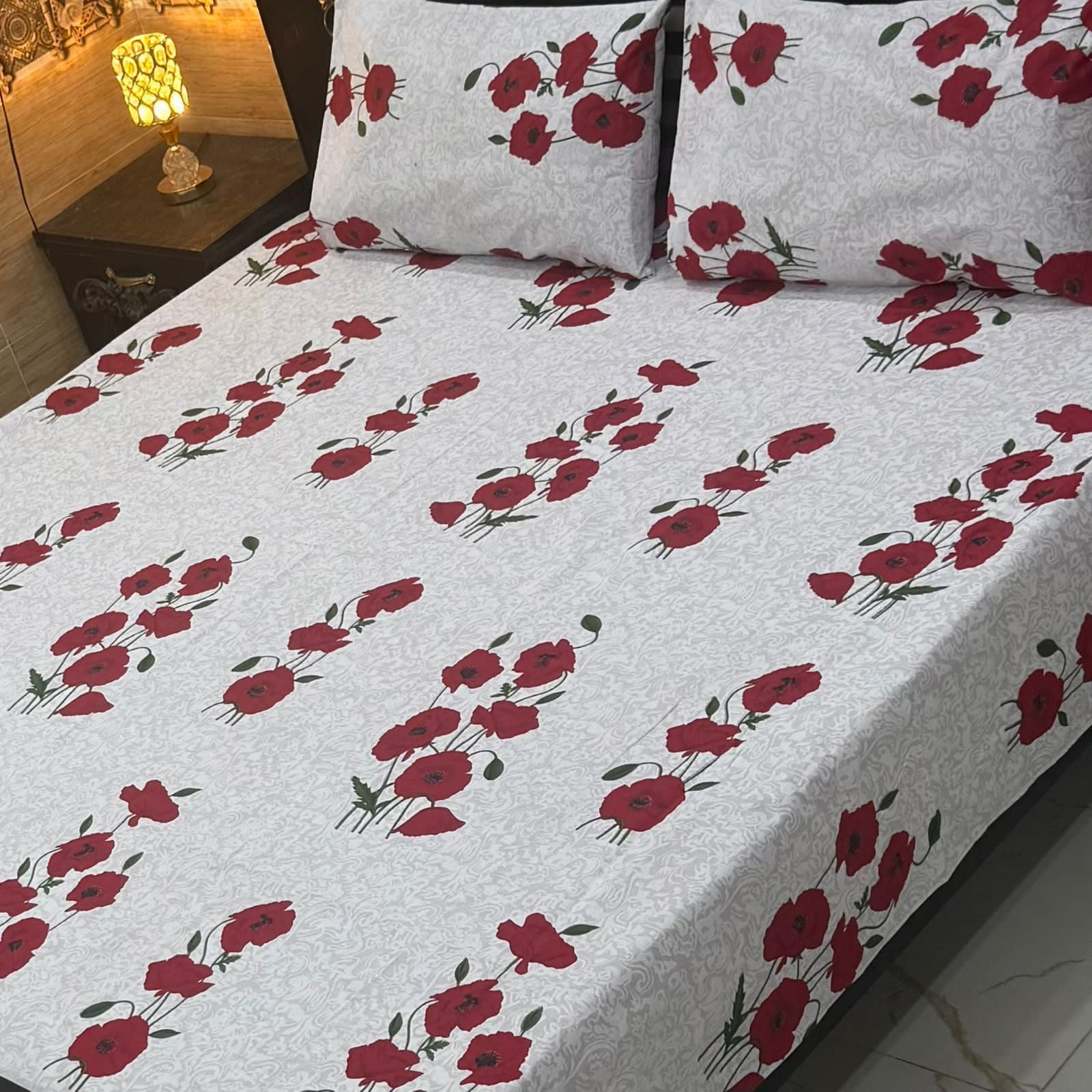 Trendy Double Bed Sheet  Premium Cotton Fabric